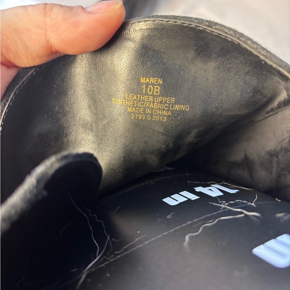 Ralph Lauren Black Over the Knee Boots - Picture 7 of 7